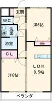 物件の間取り画像