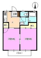 柳町ハイツの間取り