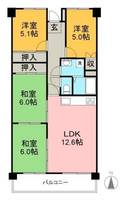 物件の間取り画像