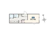 埼玉県さいたま市北区日進町1(アパート)の賃貸物件の間取り