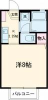 シャトーグランドハイムC棟の間取り