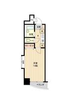 宮城県仙台市青葉区宮町1(マンション)の賃貸物件の間取り