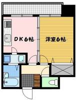 クオーレ中川の間取り