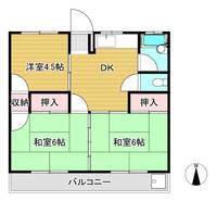 岩崎第1マンションの間取り