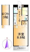 物件の間取り画像