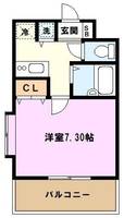 埼玉県川口市栄町3(マンション)の賃貸物件の間取り