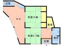 物件の間取り画像