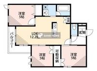 物件の間取り画像