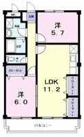 物件の間取り画像