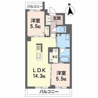 物件の間取り画像