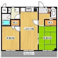 グランドハイツ井出口の間取り