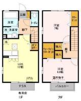 物件の間取り画像