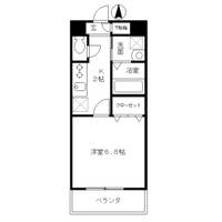 愛知県名古屋市瑞穂区駒場町4の賃貸マンションの間取り