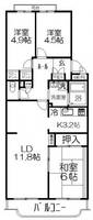 物件の間取り画像
