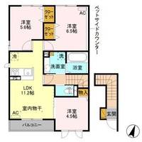 物件の間取り画像