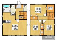 埼玉県新座市西堀2(一戸建)の賃貸物件の間取り