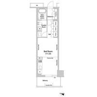 飯田橋ガーデンフラッツの間取り