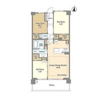 東京都荒川区町屋8(マンション)の賃貸物件の間取り