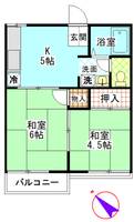 物件の間取り画像