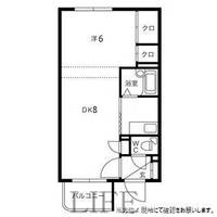 カサデューク菊水75の間取り