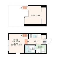 東京都北区赤羽台3(アパート)の賃貸物件の間取り