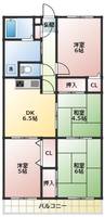 物件の間取り画像