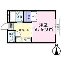 愛知県名古屋市天白区中平2(アパート)の賃貸物件の間取り