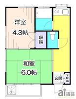 埼玉県新座市栗原5(アパート)の賃貸物件の間取り