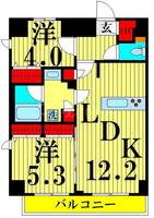 物件の間取り画像