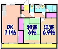 ベルメゾンの間取り