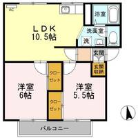 関ニューバリヤ A棟の間取り