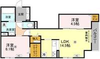 兵庫県西宮市今津山中町(アパート)の賃貸物件の間取り