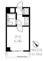 神奈川県横浜市神奈川区白幡向町(マンション)の賃貸物件の間取り