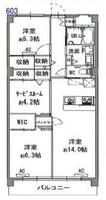 グランメール戸田IIの間取り