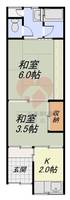 大阪府守口市菊水通1(一戸建)の賃貸物件の間取り