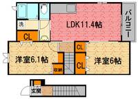 物件の間取り画像