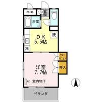 広島県福山市三吉町南2(マンション)の賃貸物件の間取り