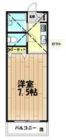ウッディパレスフジDの間取り