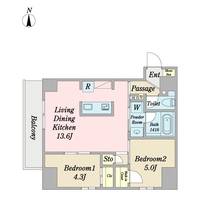 Bell Foret 両国の間取り