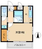 ピアフルールIIIの間取り