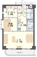 物件の間取り画像