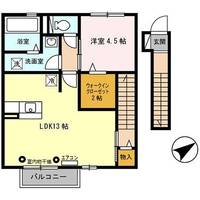 エスポワール北原の間取り