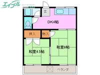 アオイ荘の間取り