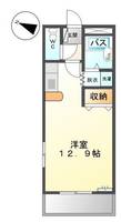福岡県久留米市小森野3(アパート)の賃貸物件の間取り