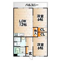 物件の間取り画像