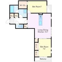 物件の間取り画像