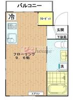 東京都中野区本町3(マンション)の賃貸物件の間取り
