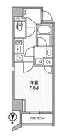 東京都中野区弥生町1(マンション)の賃貸物件の間取り