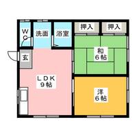 三重県伊勢市御薗町長屋(一戸建)の賃貸物件の間取り