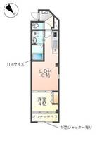 埼玉県狭山市新狭山3(マンション)の賃貸物件の間取り